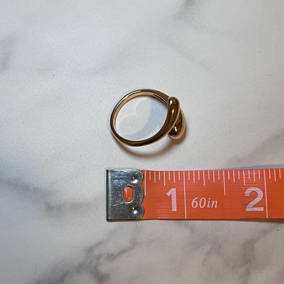Wrap Style Gold Boho Adjustable Gold Plated Ring - Picture 5 of 5